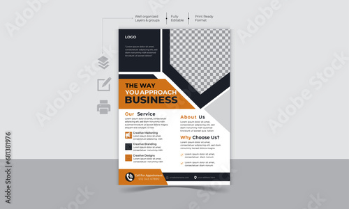 Creative modern business Flyer Template 