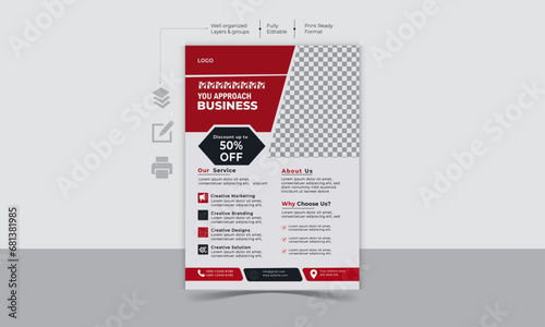 Creative modern business Flyer Template 