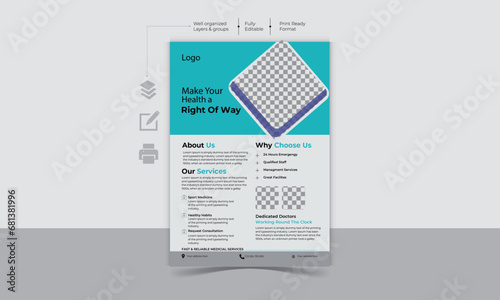 Creative modern business Flyer Template 