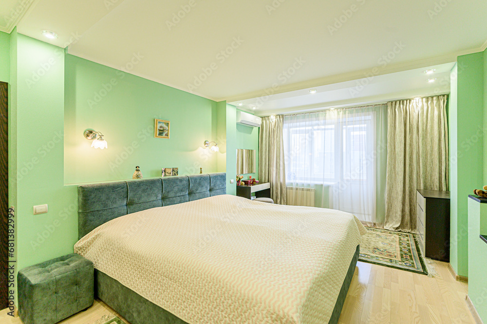 interior apartment room bedroom with bed interior apartment room bedroom with bed