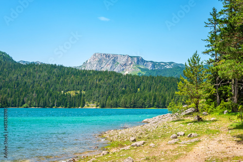 Black Lake. Durmitor Park, Montenegro