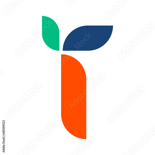 Simple and attractive abstract logo