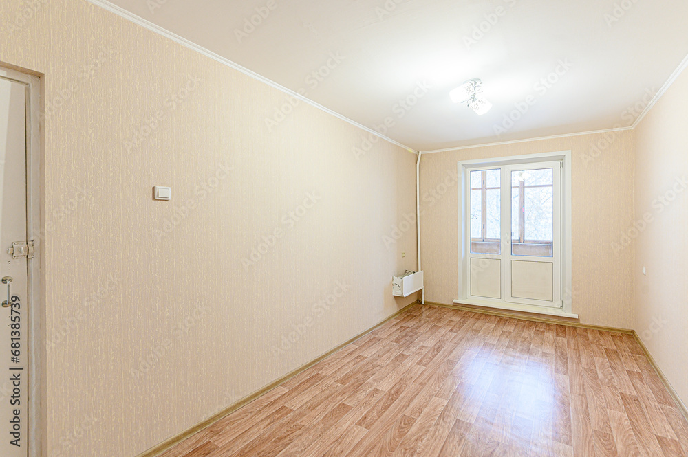 interior apartment empty room renovated