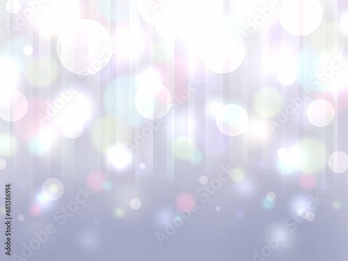 雪のように美しく輝く幻想的な背景