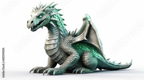 green dragon statue