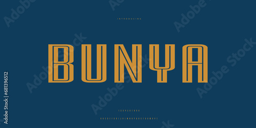 Elegant Font Uppercase Lowercase and Number. Classic Lettering Minimal Fashion Designs. Typography modern Sen serif fonts regular decorative vintage concept. vector illustration