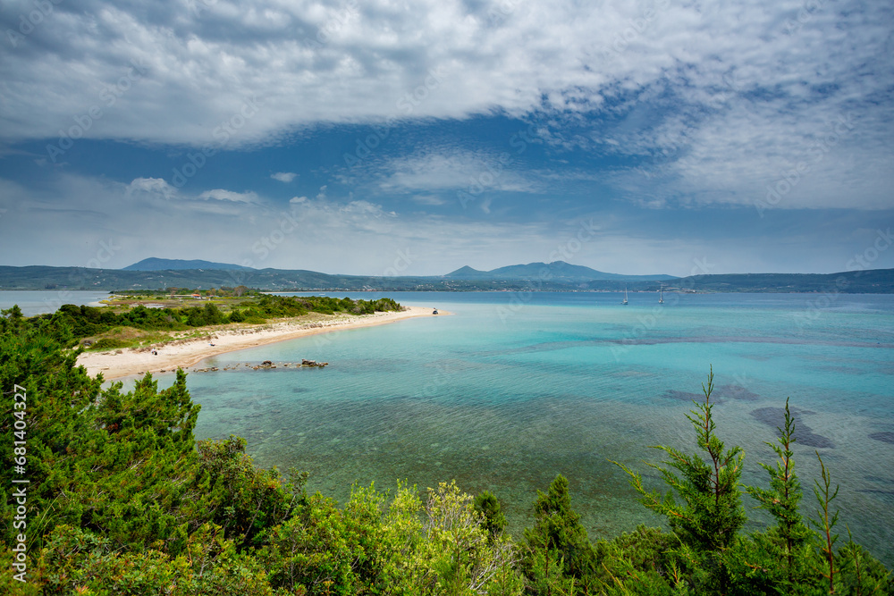 Divari beach view in Greece
