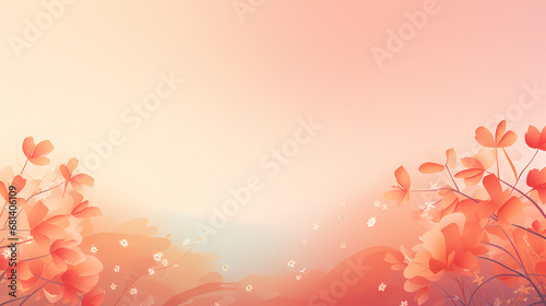 Spring flower PPT background poster web page, spring flower background