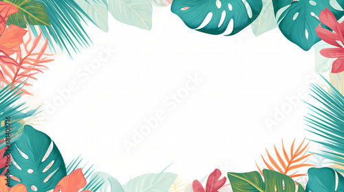 Summer flower PPT background poster web page, summer flower background