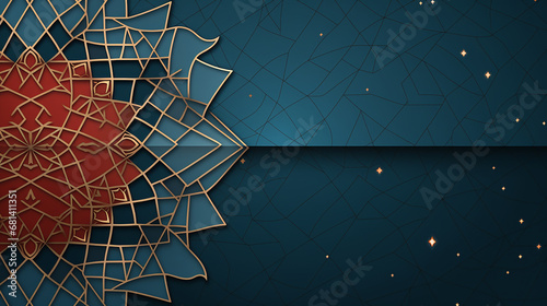 Arabic Pattern for book, note-book, background, Ramadan festival background