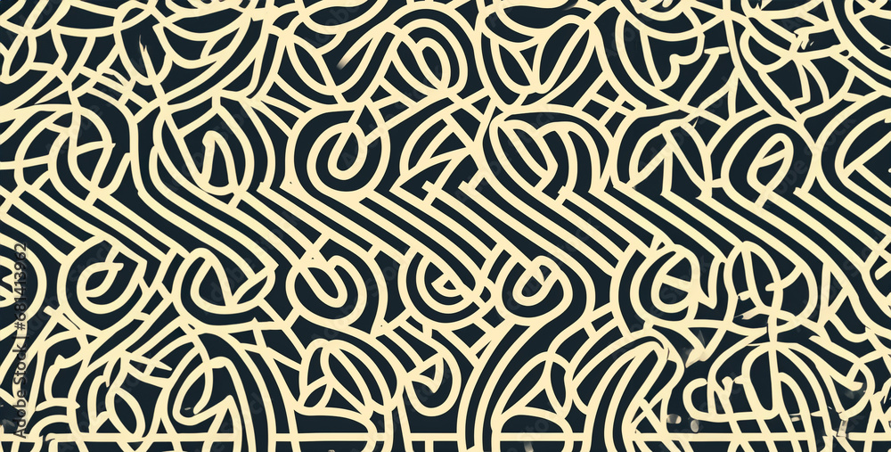 seamless leopard pattern, pattern Subject Thin White line
