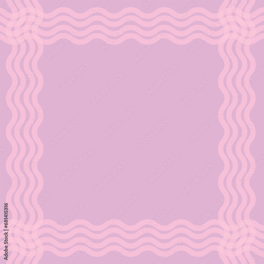 pink background with a frame vector