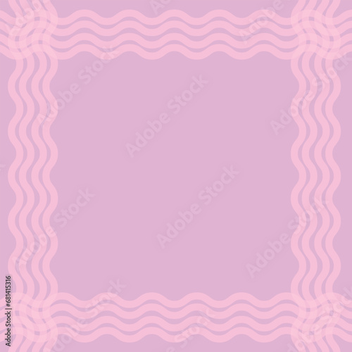 pink background with a frame vector © Beaut