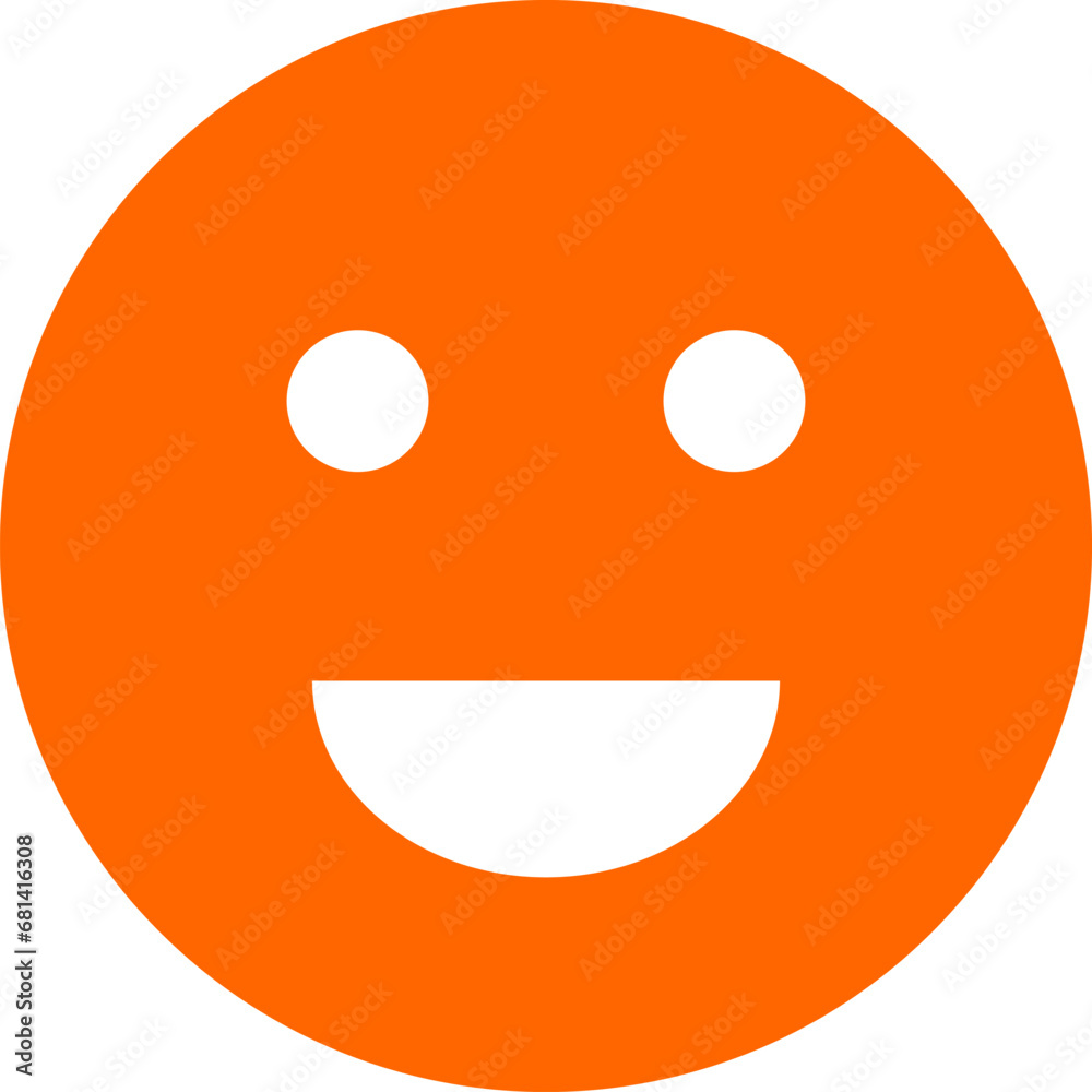 Fototapeta premium smile face emoticon