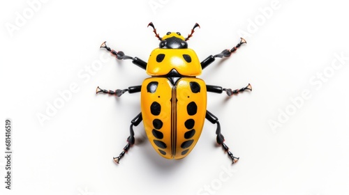 Toy bug, bug figurine. A software bug  concept in programming language, error, unexpected problem  © valgabir