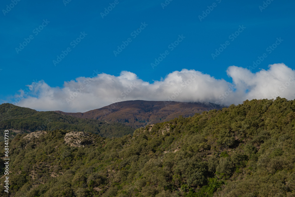 Panoramas along the paths of the Aspromonte national park.