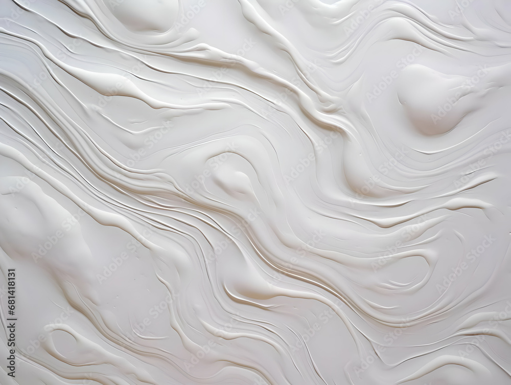 White wave alabaster surface background. View from above. High quality