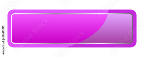 Purple Web Glass Vector Button