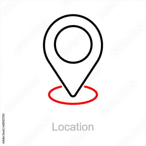 Free Download Location and map icon concept - GFXLoad