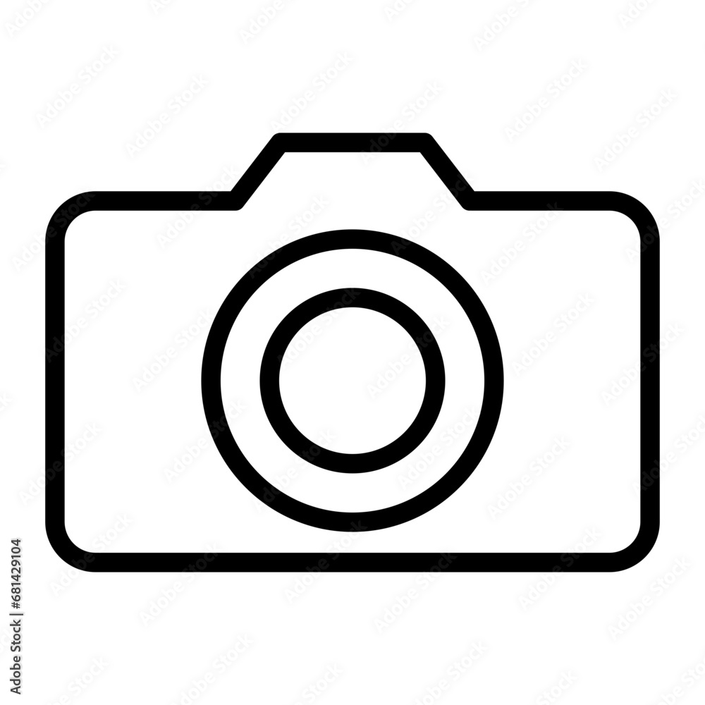 camera icon vector design in trendy style camera icon vector design in trendy style