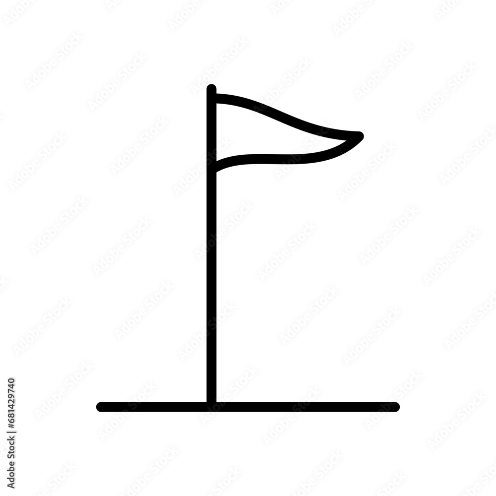 Golf icon vector design template illustrator on transparent background Golf icon vector design template illustrator on transparent background