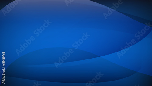 Background with bubbles, Blue banner, abstract background with circles © Desig
