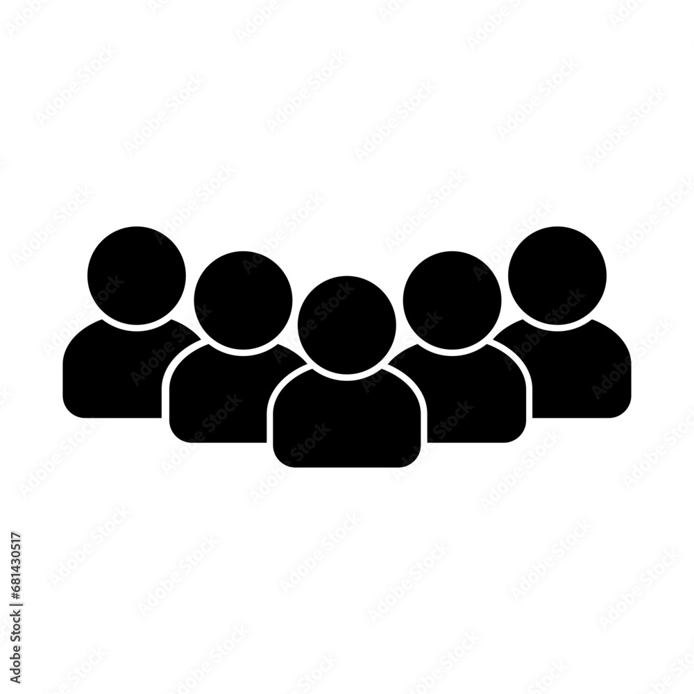 people icon vector design template illustrator on transparent background people icon vector design template illustrator on transparent background