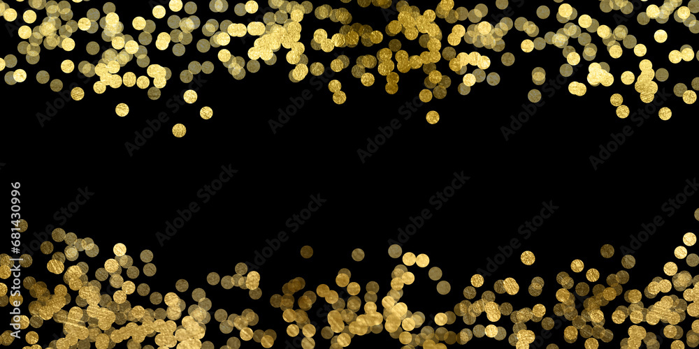 Gold Foil Frame gold splatter frames glitter,Gold stroke  background. Gold sparkle splatter border.