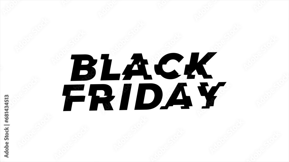 Black Friday glowing banner with glitch effect. Black Friday distorted text with glow effect. BlackFriday sale web banner for advertising. Cyberpunk promo design. Black Friday glowing banner with glitch effect. Black Friday distorted text with glow effect. BlackFriday sale web banner for advertising. Cyberpunk promo design.