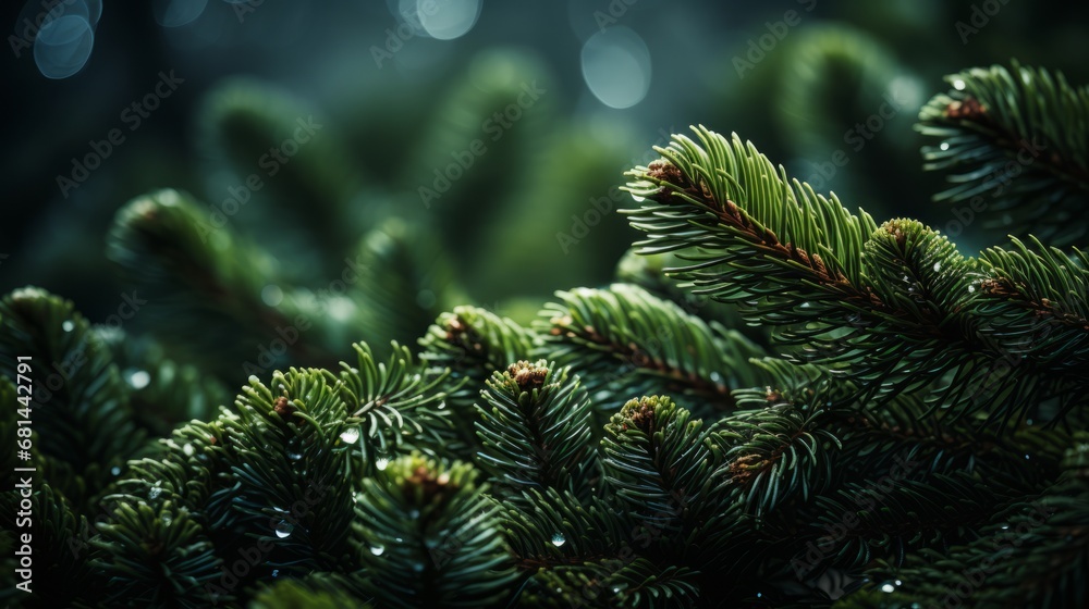 A lovely Christmas background featuring a close-up