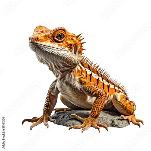 Lizard Isolated on Transparent or White Background, PNG photo