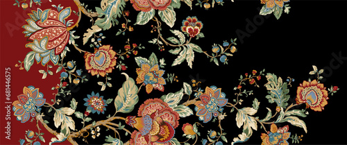 background with flowers