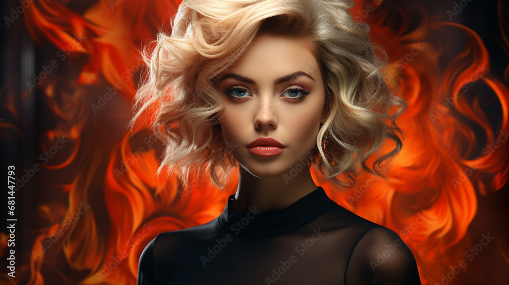 beautiful blonde woman in red dress beautiful blonde woman in red dress