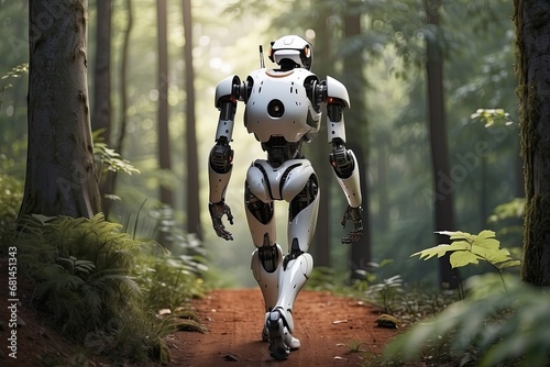 A Robot's Journey Through the Forest