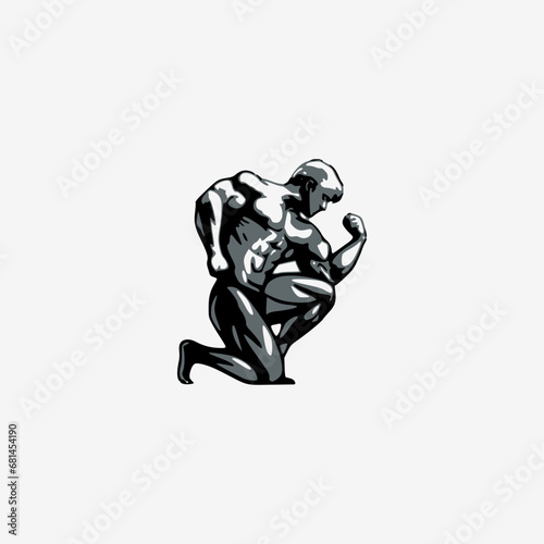 muscular man gym fitness muscle