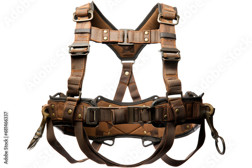 Hunting Safety Harness Isolated on a transparent background