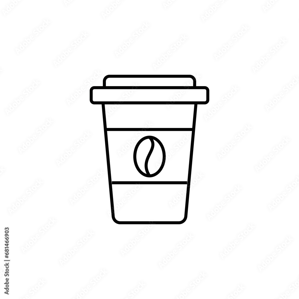 coffe cup flat icon from coffe cup collection for web, mobile apps and ui. coffe cup flat icon from coffe cup collection for web, mobile apps and ui.