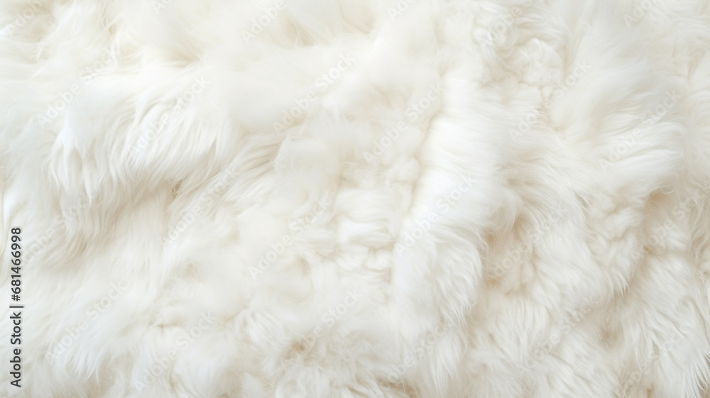White wool with white top texture background White wool with white top texture background