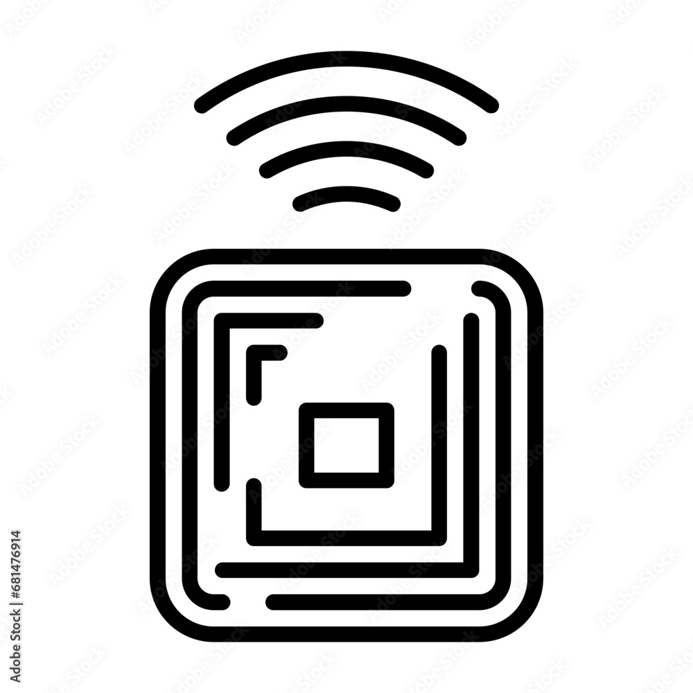 Rfid Chip Icon