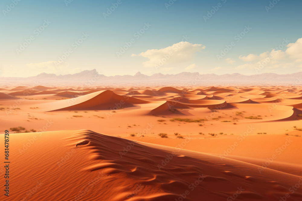 Desert Sahara Landscape