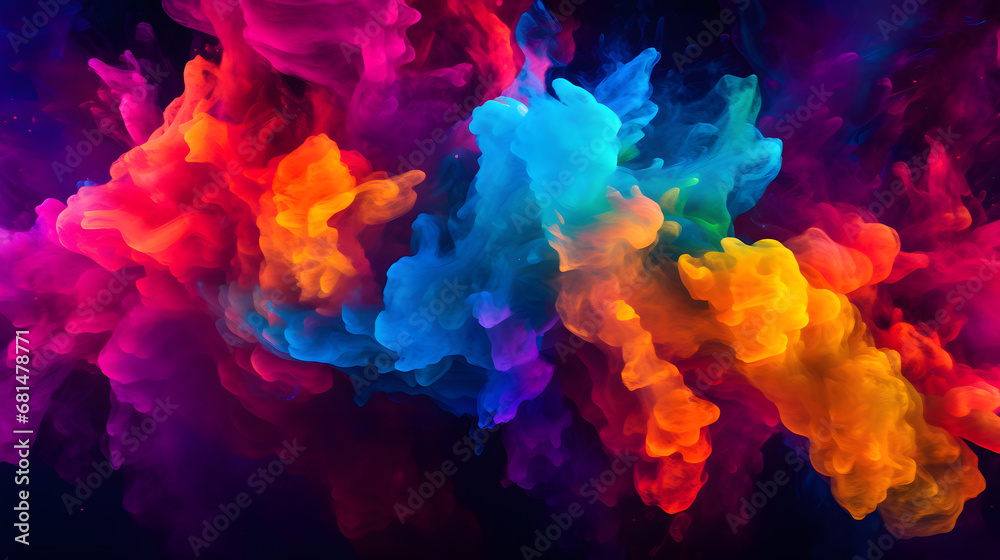 watercolor abstract background 