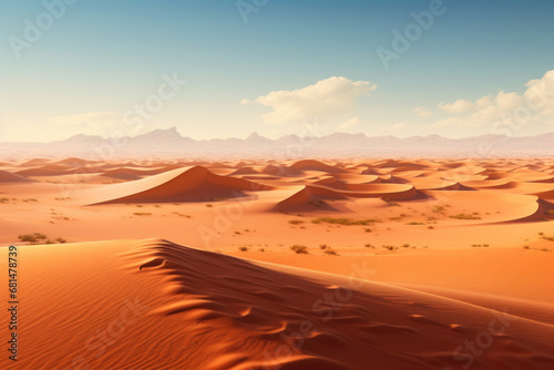 Desert Sahara Landscape