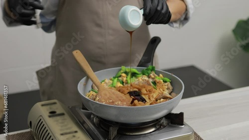 Homemade Pad See Ew (Thai Stir-Fried Noodles) A Taste of Thailand Food in Your Kitchen
