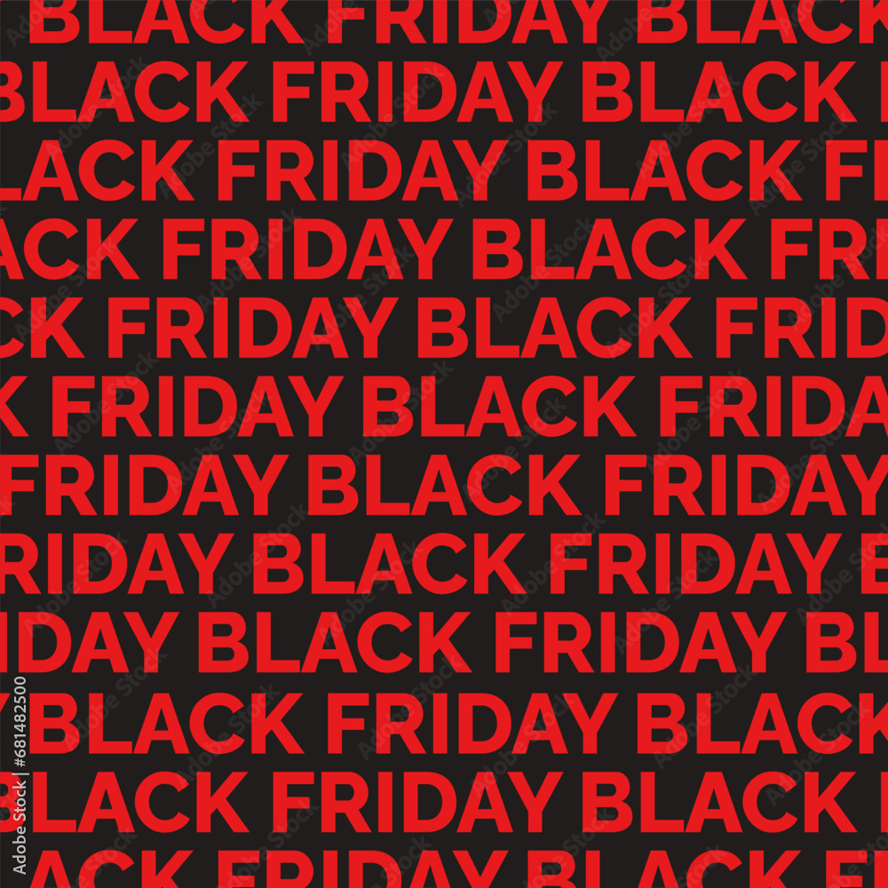 Black Friday Sale Background seamless pattern