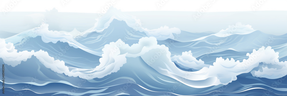 Minimal ocean waves background Minimal ocean waves background
