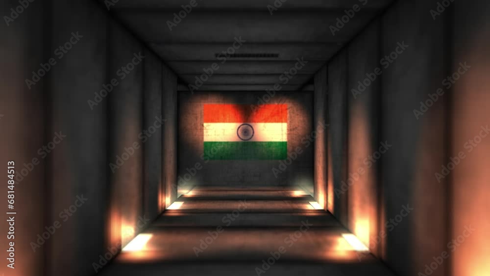 Traveling through a India Fallout or Bomb Shelter or Military Tunnel Complex