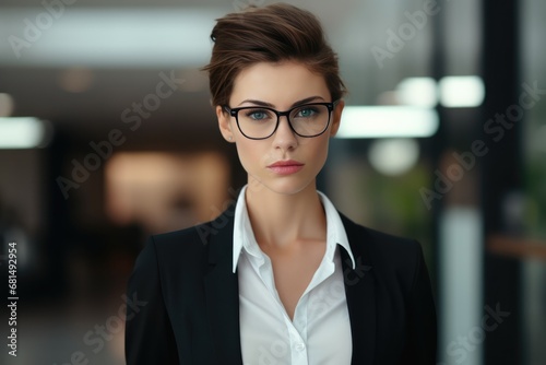 A Woman In A Business Suit