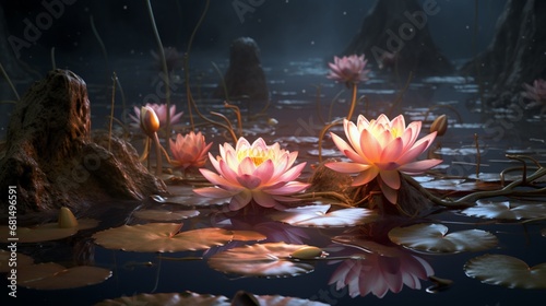 Investigate the use of lotus flowers in ancient Egyptian rituals