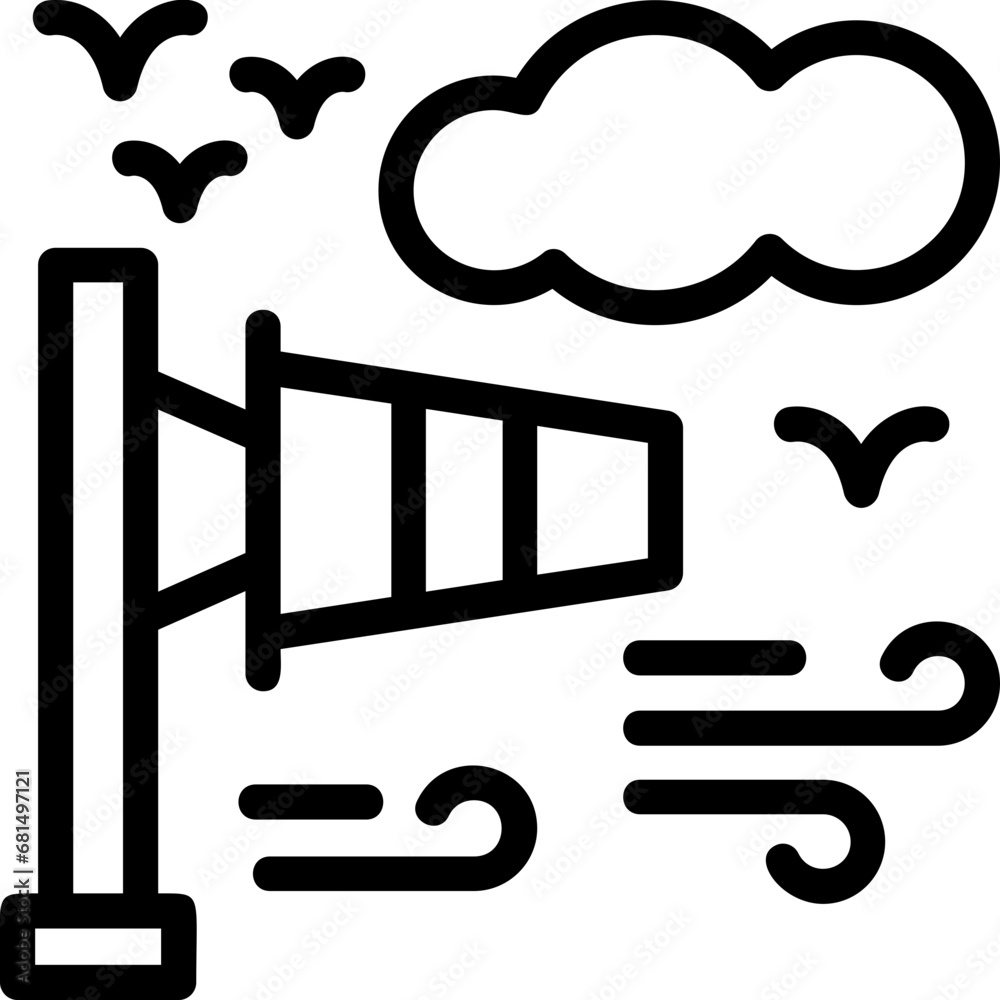 Windsock Icon Windsock Icon