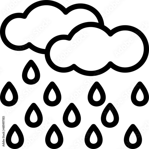 Raindrops Icon